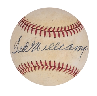 Ted Williams Signed Rawlings Baseball (PSA/DNA)